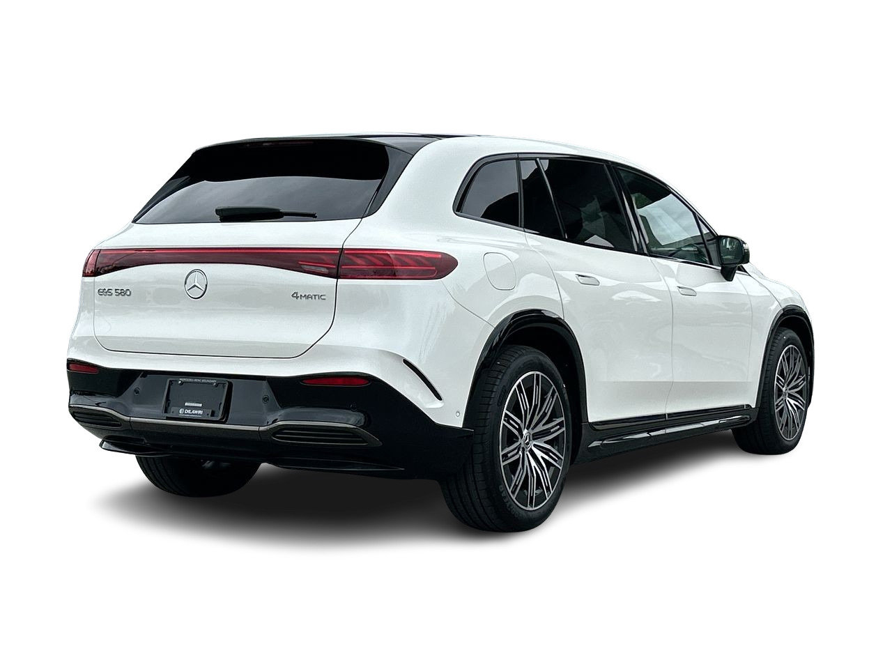New 2023 MANUFAKTUR Diamond White Metallic Mercedes-Benz EQS 580 4MATIC image 10