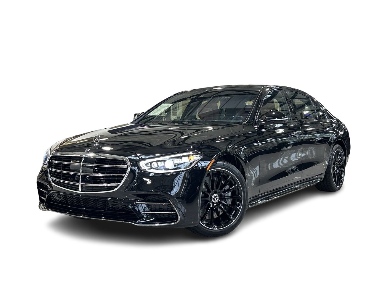 Obsidian Black  Metallic 2026 Mercedes-Benz S-Class Sedan All-Wheel Drive Automatic