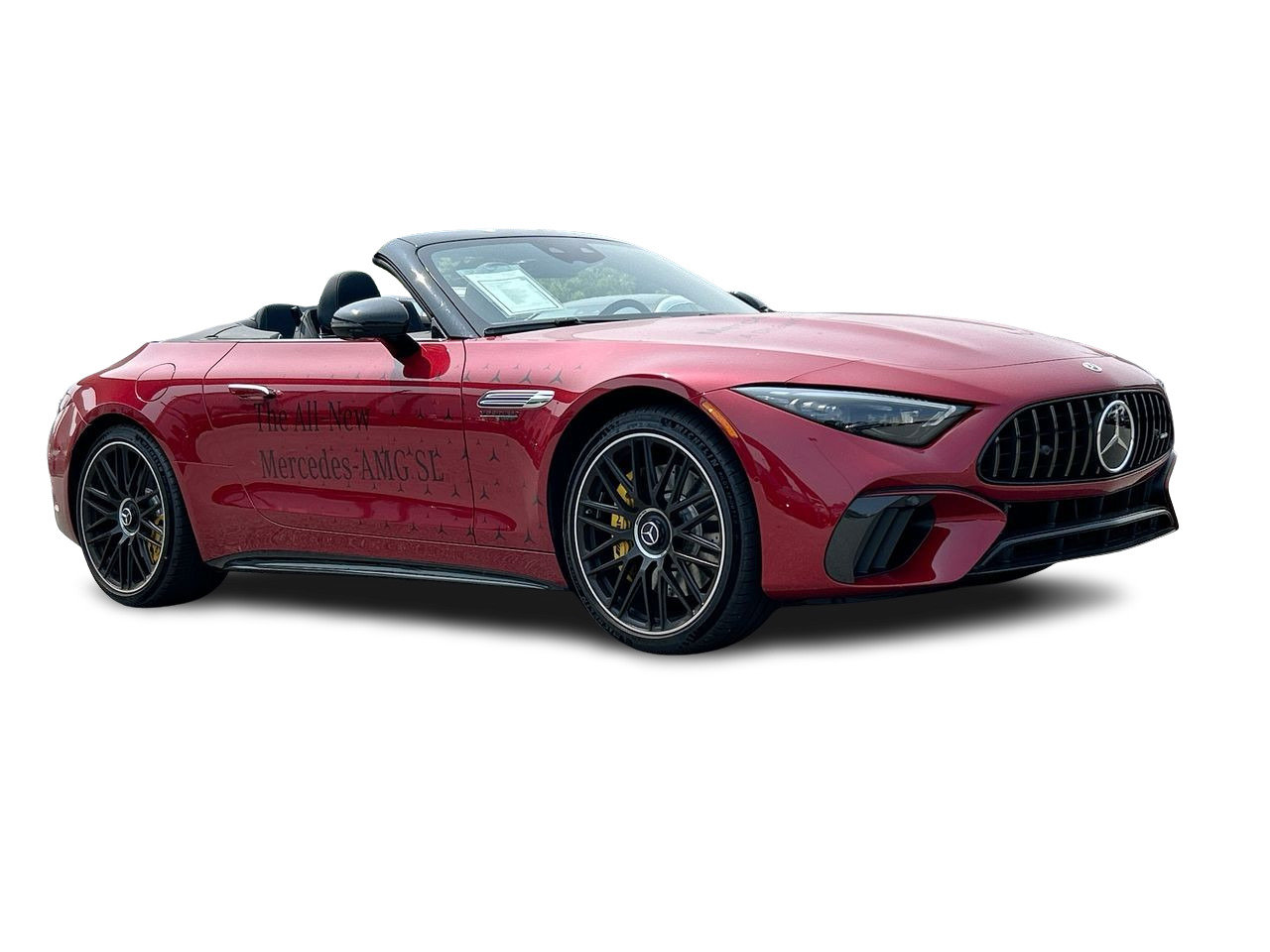 New 2022 MANUFAKTUR Patagonia Red Metallic w/ black soft top Mercedes-Benz SL 63 image 15