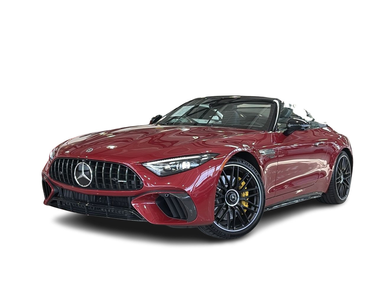 MANUFAKTUR Patagonia Red Met 2022 Mercedes-Benz SL-Class Convertible All-Wheel Drive Automatic