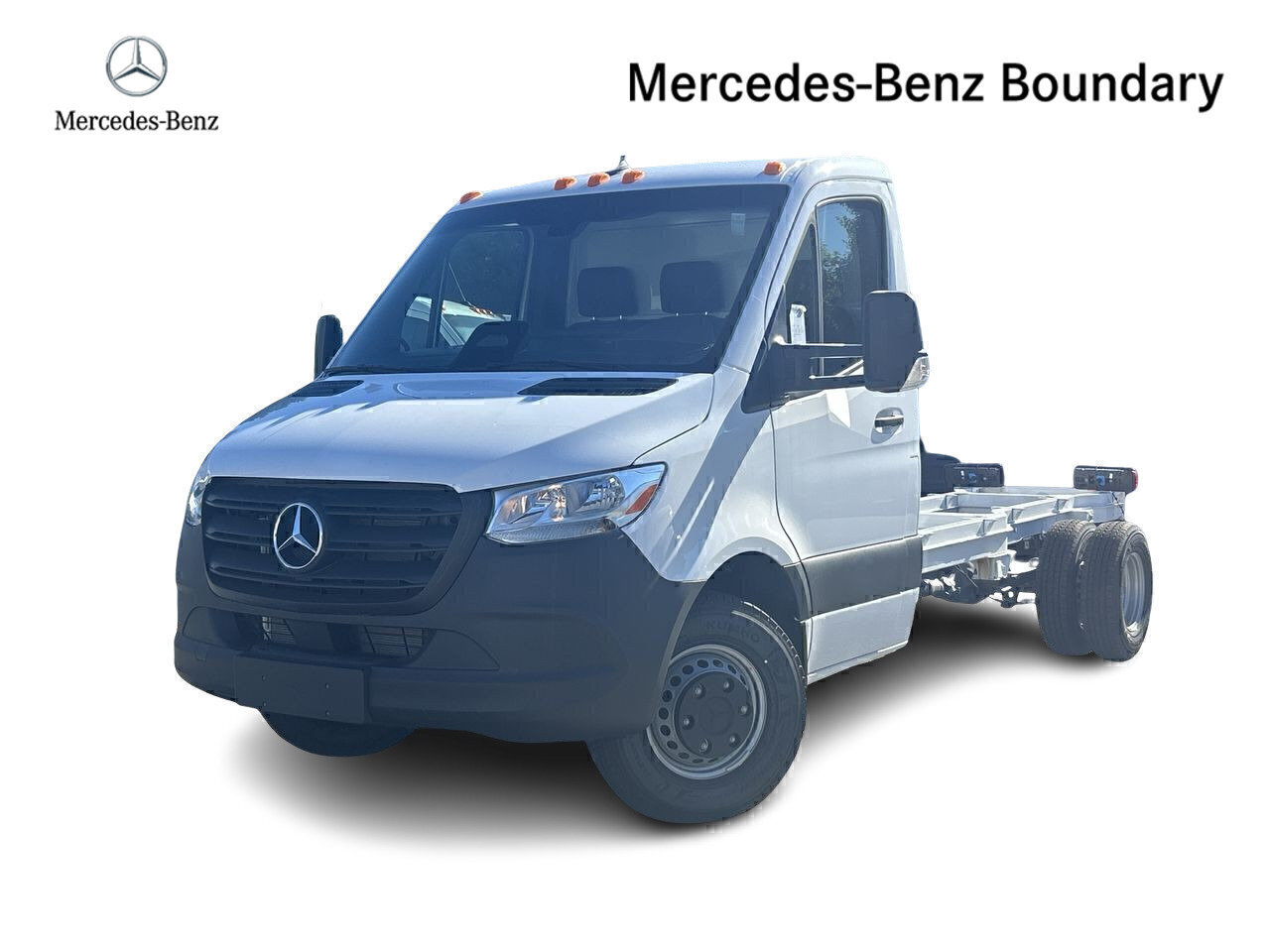 Arctic White 2025 Mercedes-Benz Sprinter Cab Chassis 3500XD 170 RWD Van Rear-Wheel Drive Automatic