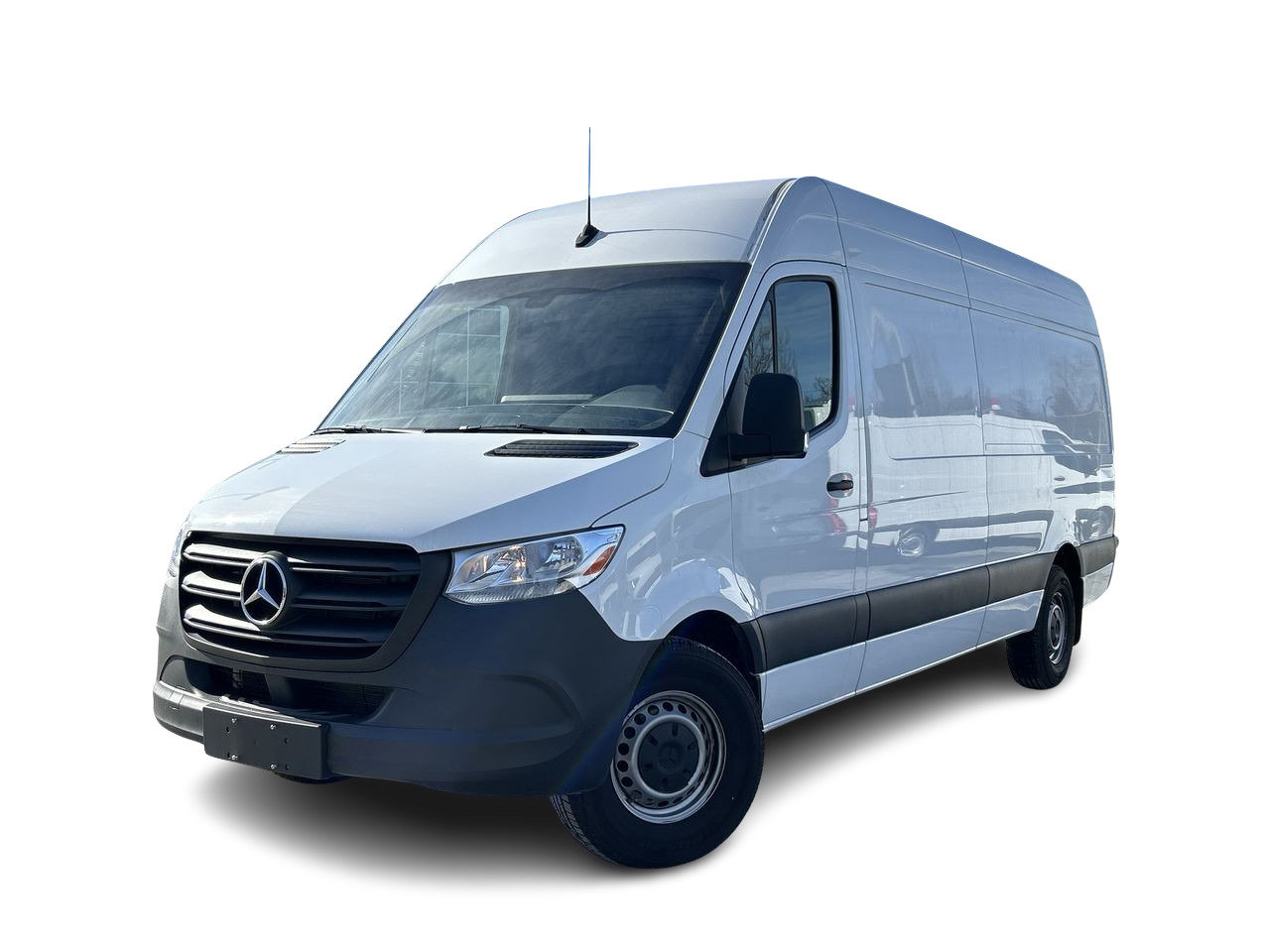 Arctic White 2024 Mercedes-Benz Sprinter Cargo 2500 170 High Roof RWD Van Rear-Wheel Drive Automatic