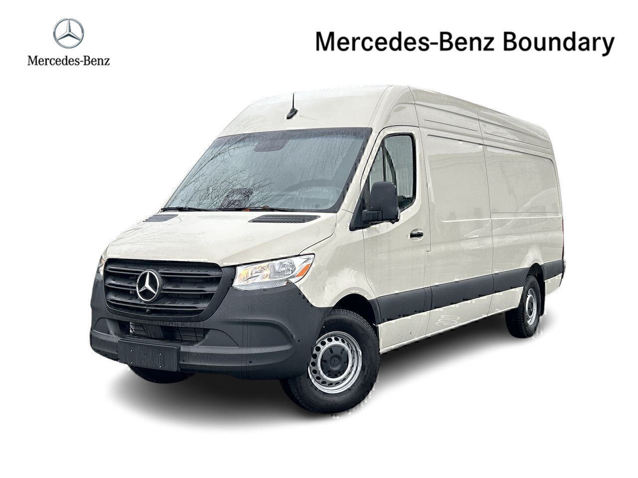 Gray (Pebble Grey) 2025 Mercedes-Benz Sprinter Cargo 2500 170 High Roof RWD Van Rear-Wheel Drive Automatic