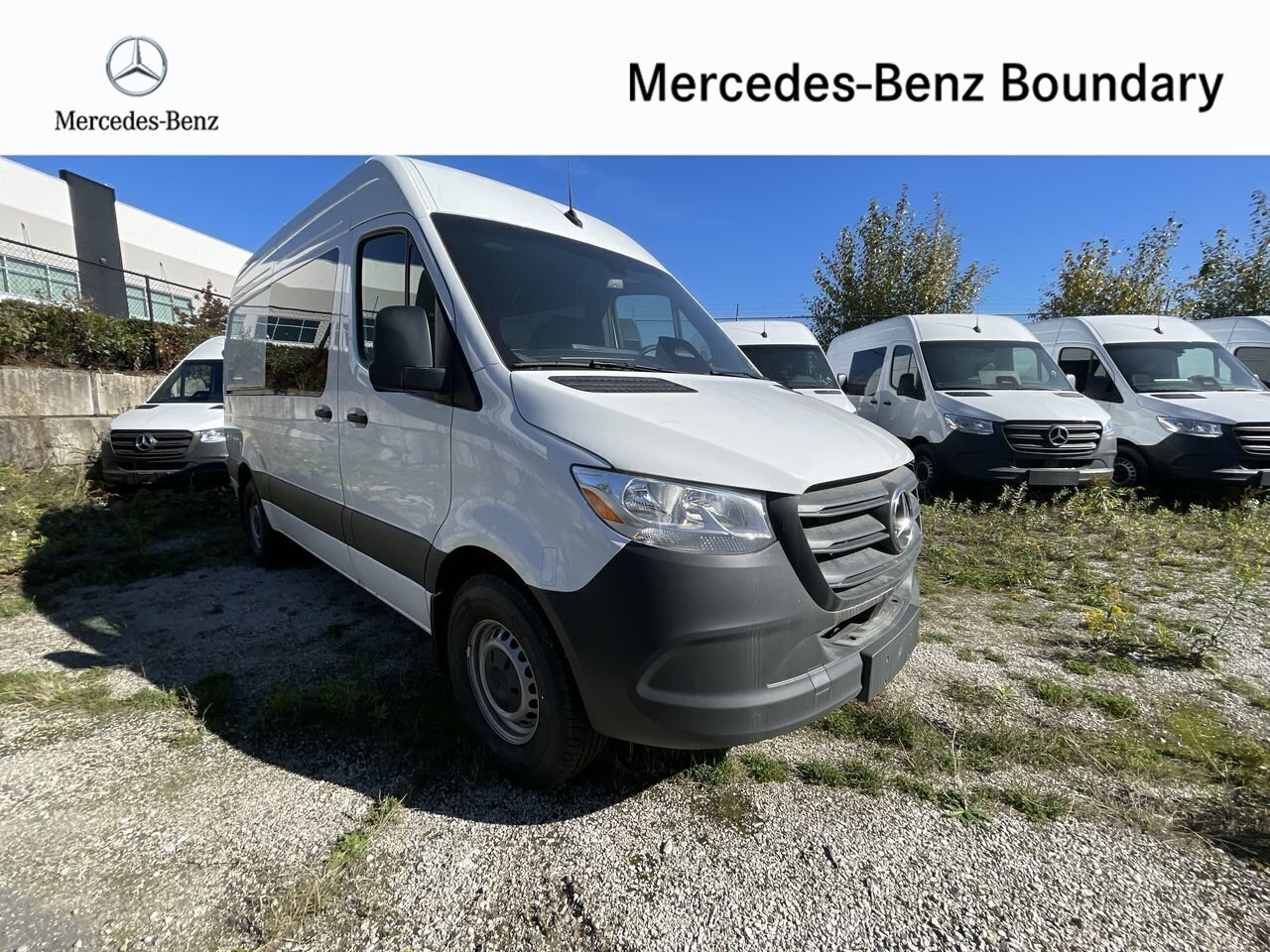 Arctic White 2025 Mercedes-Benz Sprinter 2500 144 Crew Van RWD Van Rear-Wheel Drive Automatic