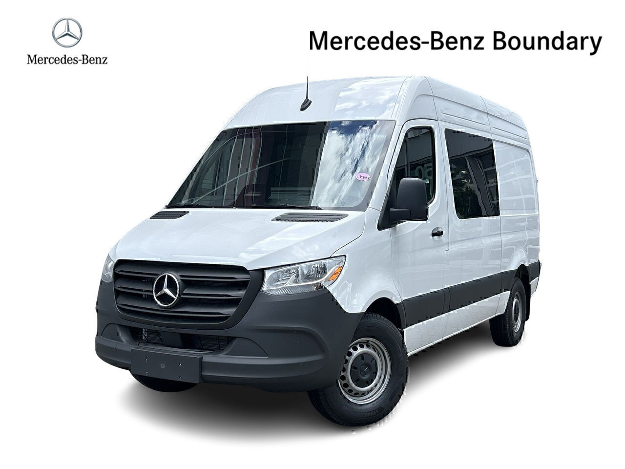 Arctic White 2025 Mercedes-Benz Sprinter 2500 144 Crew Van RWD Van Rear-Wheel Drive Automatic