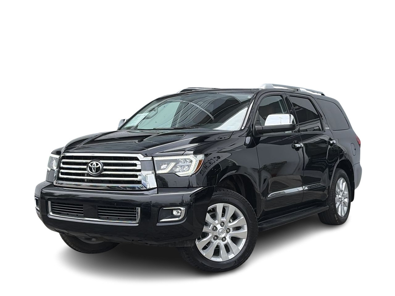 Midnight Black Met 2021 Toyota Sequoia SUV / Crossover Four-Wheel Drive Automatic