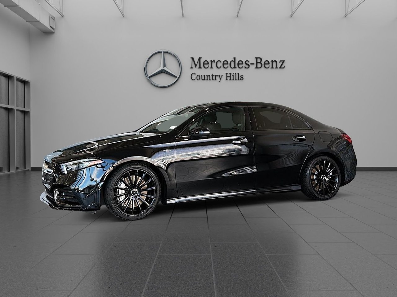 Cosmos Black Met 2022 Mercedes-Benz A-Class AMG A 35 Sedan 4MATIC Sedan Automatic