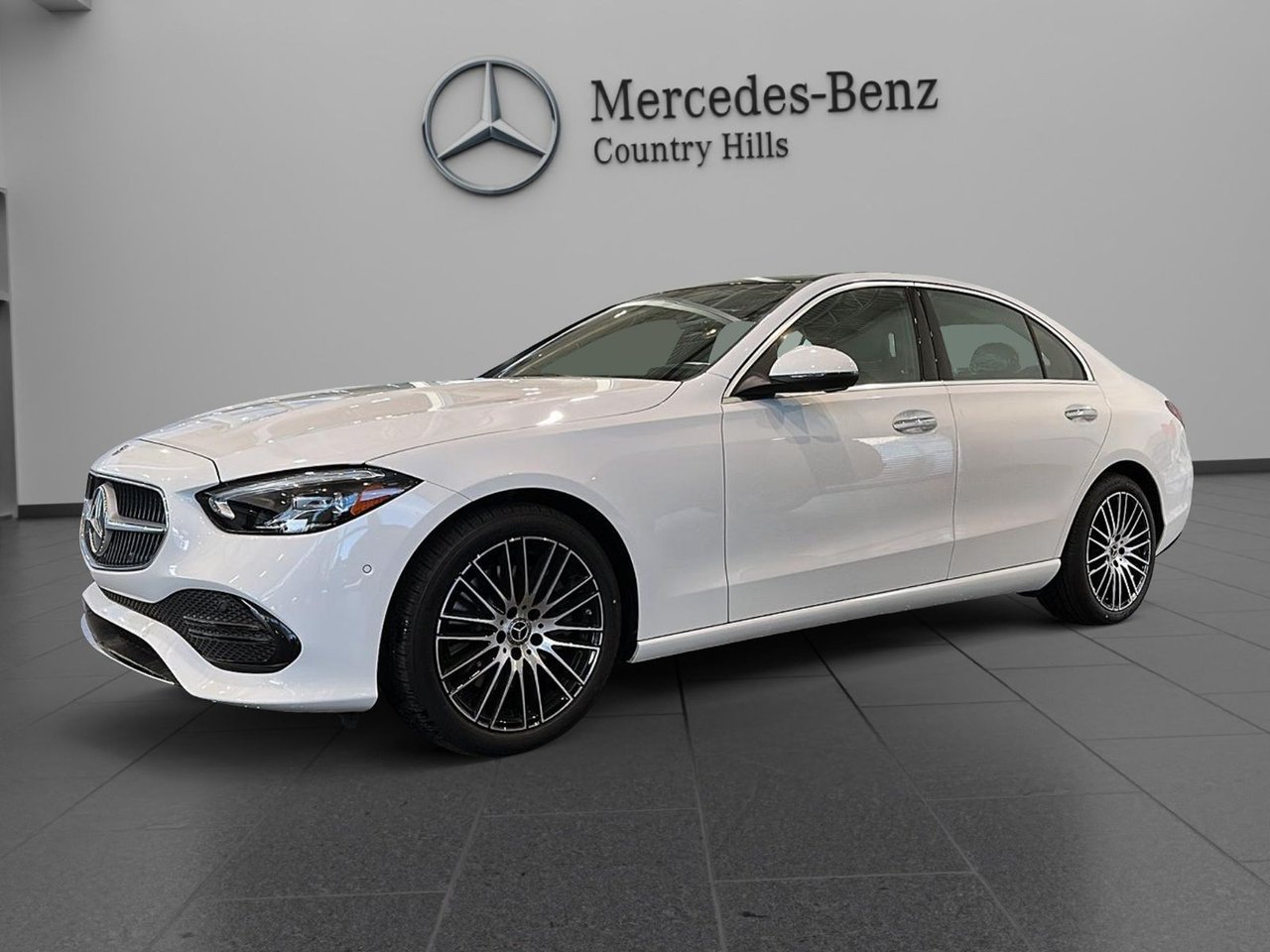 Polar White 2027 Mercedes-Benz C-Class Sedan All-Wheel Drive Automatic