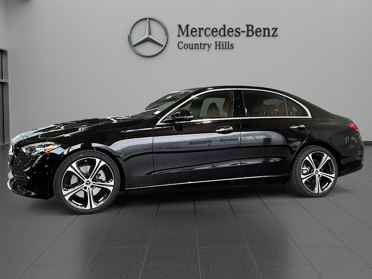 Black 2027 Mercedes-Benz C-Class Sedan All-Wheel Drive Automatic