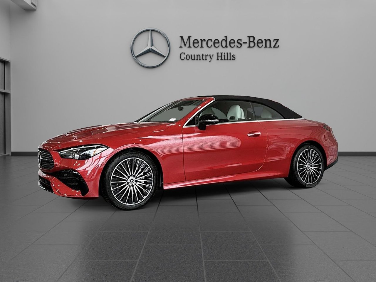 MANUFAKTUR Patagonia Red Metallic w/ Black Soft To 2026 Mercedes-Benz CLE 300 4MATIC Coupe All-Wheel Drive Automatic