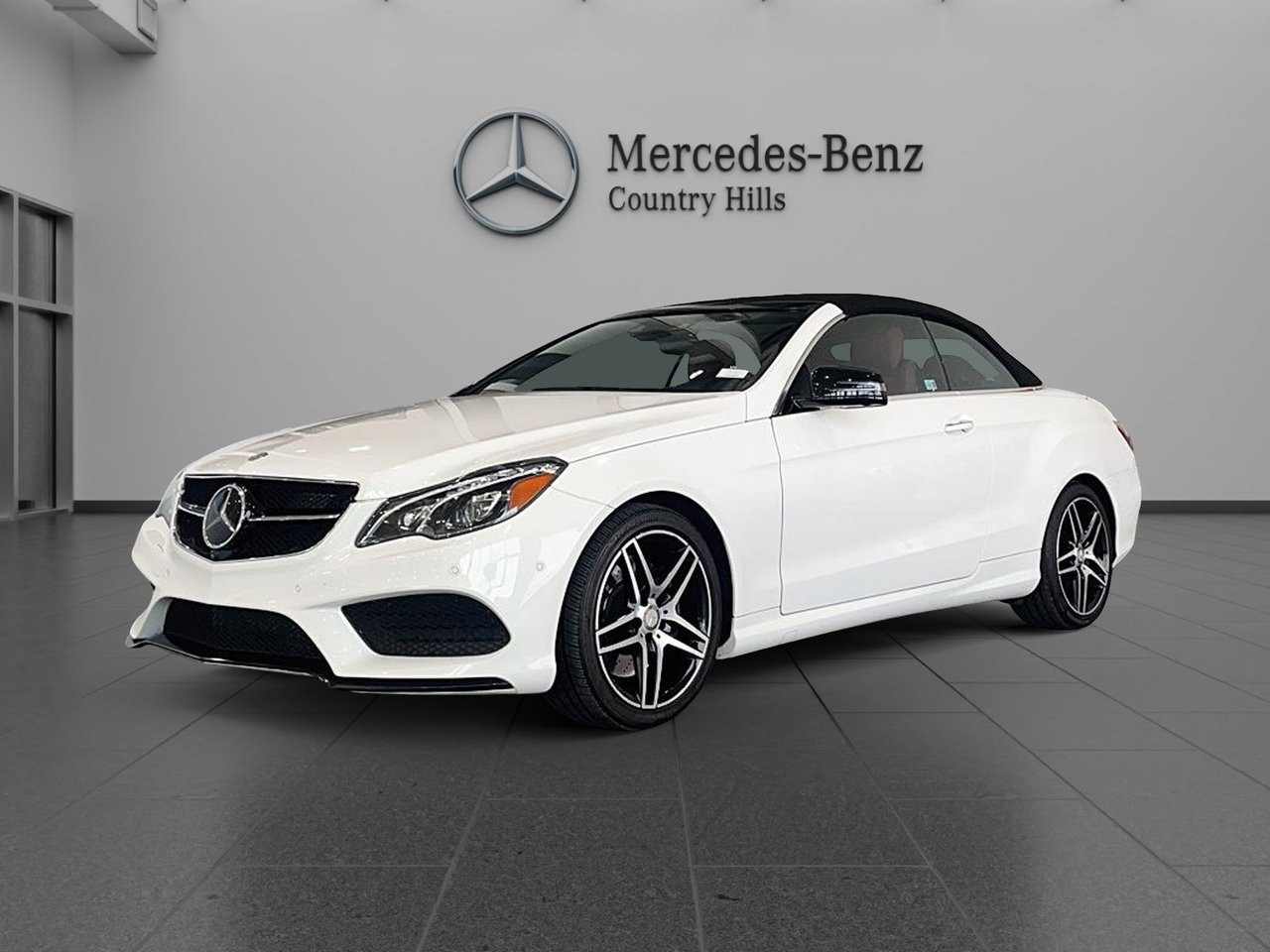 Polar White 2017 Mercedes-Benz E-Class E 400 Cabriolet Convertible Rear-Wheel Drive Automatic