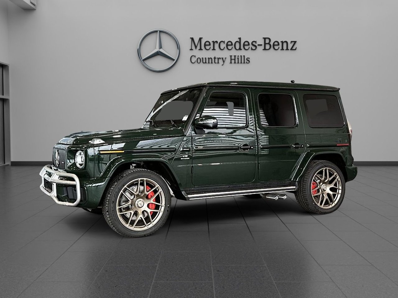 MANUFAKTUR Deep Green 2026 Mercedes-Benz G-Class AMG G 63 4MATIC SUV / Crossover All-Wheel Drive Automatic