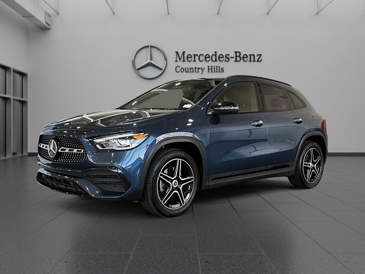 Denim Blue Metallic 2023 Mercedes-Benz GLA SUV / Crossover All-Wheel Drive Automatic