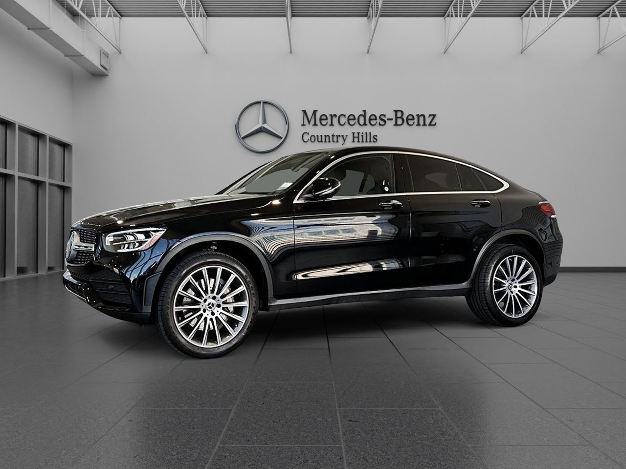 Obsidian Black Metallic 2023 Mercedes-Benz GLC SUV / Crossover All-Wheel Drive Automatic