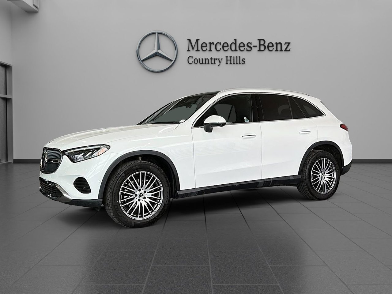 Polar White 2025 Mercedes-Benz GLC 300 4MATIC SUV / Crossover All-Wheel Drive Automatic