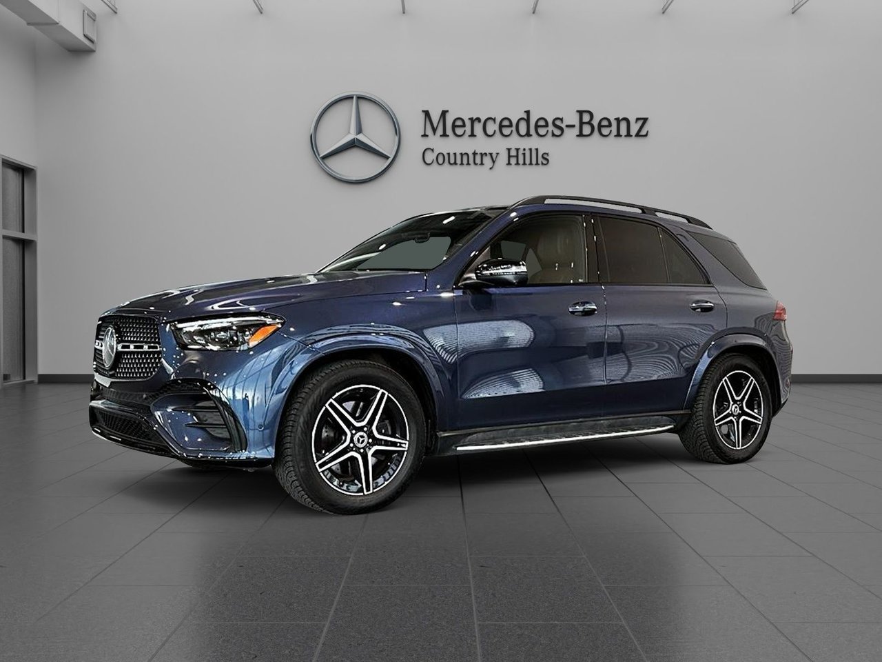Sodalite Blue Metallic 2024 Mercedes-Benz GLE SUV / Crossover All-Wheel Drive Automatic