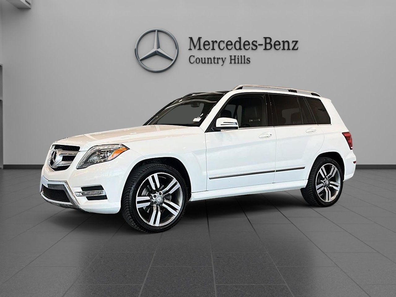 Polar White 2015 Mercedes-Benz GLK SUV / Crossover All-Wheel Drive Automatic