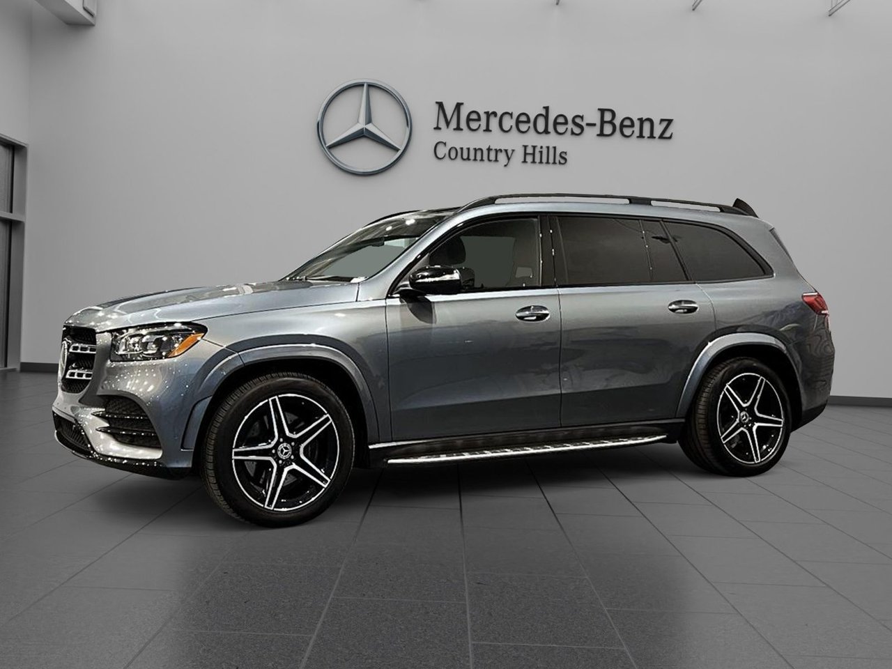 Gray (Selenite Grey Met) 2021 Mercedes-Benz GLS SUV / Crossover All-Wheel Drive Automatic