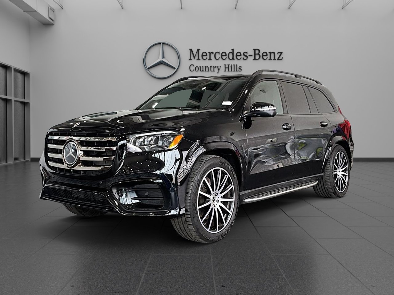 Obsidian Black Metallic 2024 Mercedes-Benz GLS 450 4MATIC SUV / Crossover All-Wheel Drive Automatic