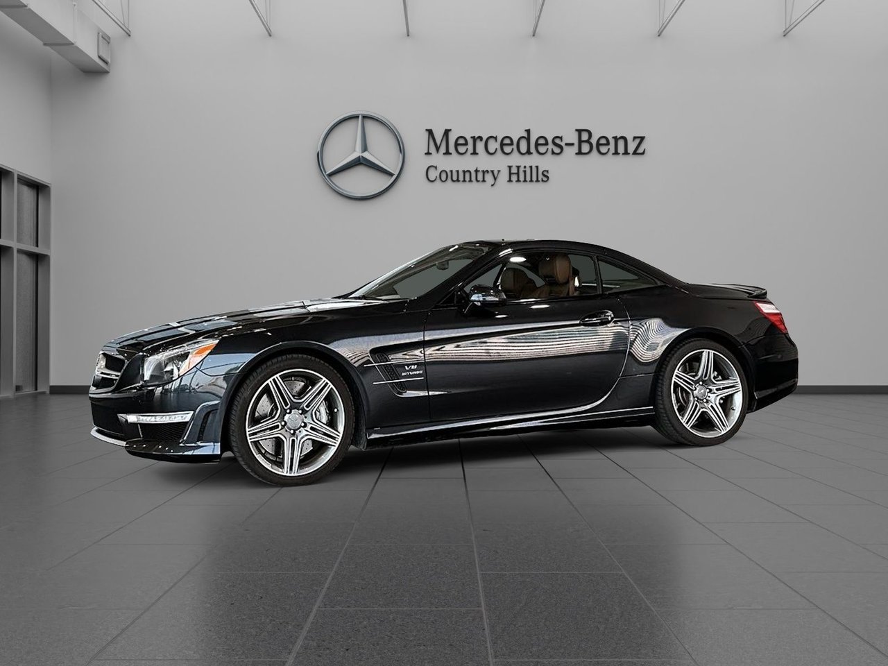 Magnetite Black Met 2016 Mercedes-Benz SL-Class Convertible Rear-Wheel Drive Automatic