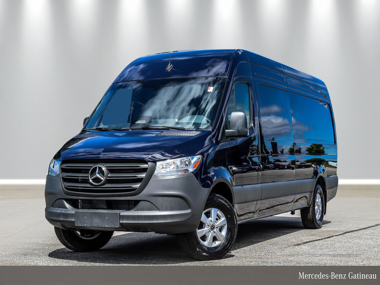 Black Blue 2025 Mercedes-Benz Sprinter Cargo Van Rear-Wheel Drive Automatic