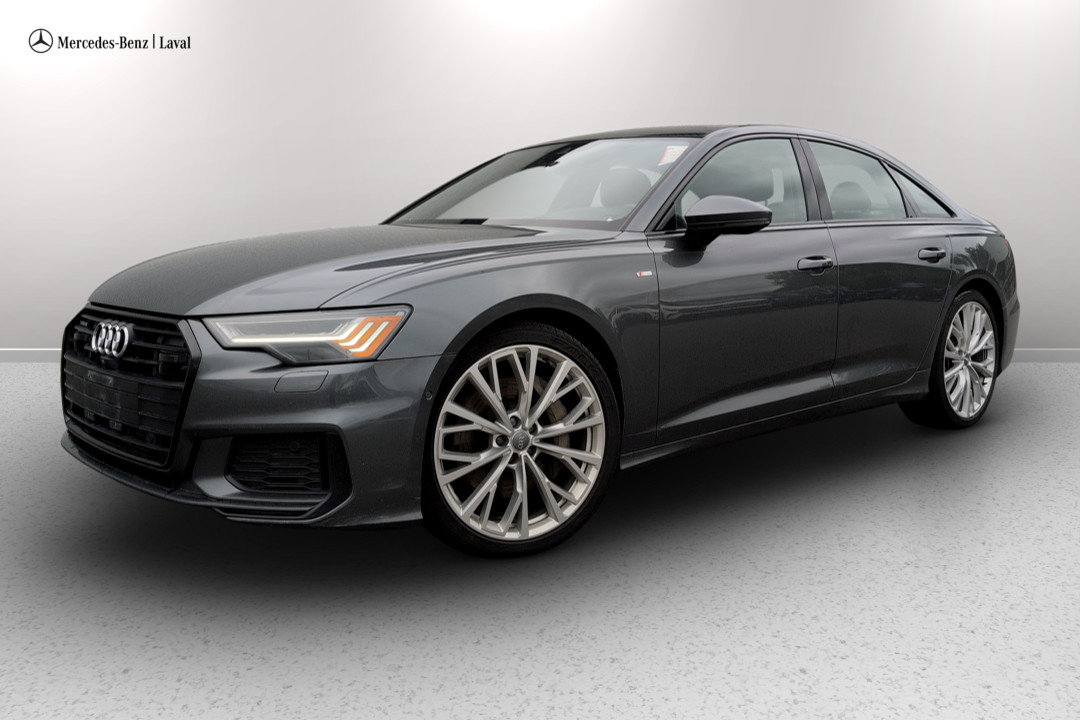 Gray 2019 Audi A6 Sedan All-Wheel Drive Automatic