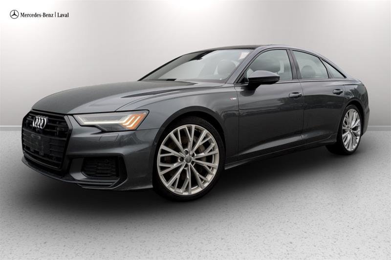 Gray 2019 Audi A6 Sedan All-Wheel Drive Automatic