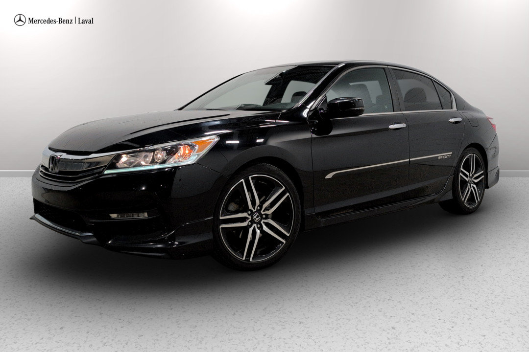 Black (Noir cristal nacré) 2017 Honda Accord Sedan Front-Wheel Drive Automatic