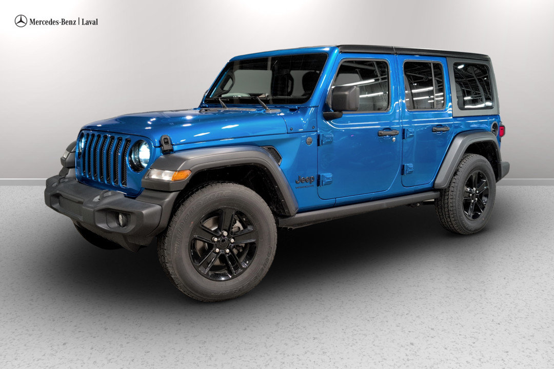 Hydro Blue P.C. 2023 Jeep Wrangler SUV / Crossover Four-Wheel Drive Automatic