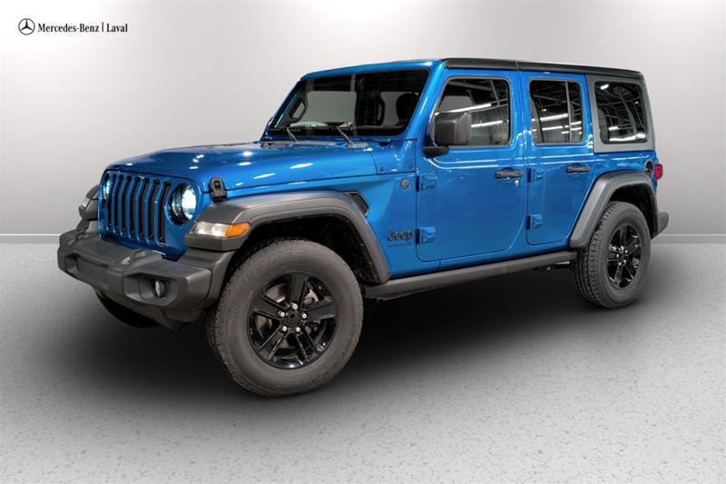 Hydro Blue P.C. 2023 Jeep Wrangler SUV / Crossover Four-Wheel Drive Automatic