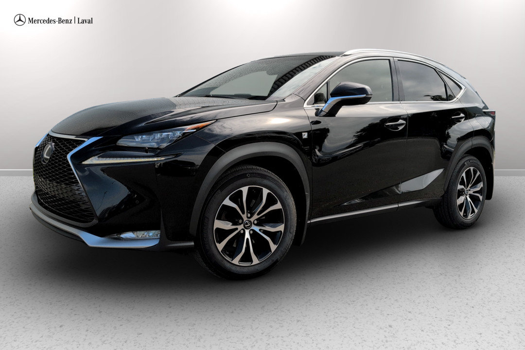 Black (Obsidian) 2017 Lexus NX SUV / Crossover All-Wheel Drive Automatic