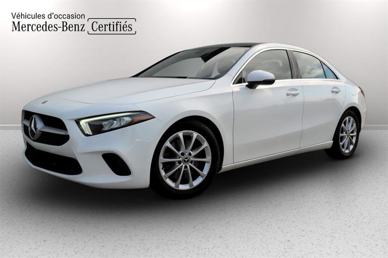 Polar White 2022 Mercedes-Benz A-Class Sedan All-Wheel Drive Automatic