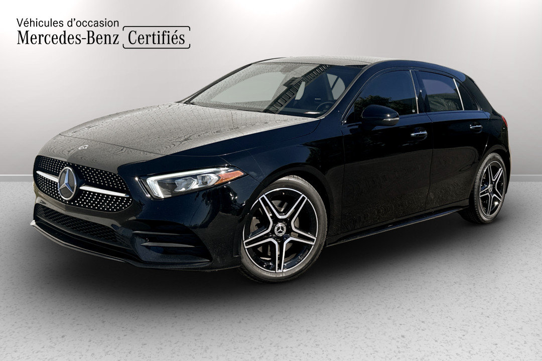 Nocturnal Black 2022 Mercedes-Benz A-Class Sedan  Automatic