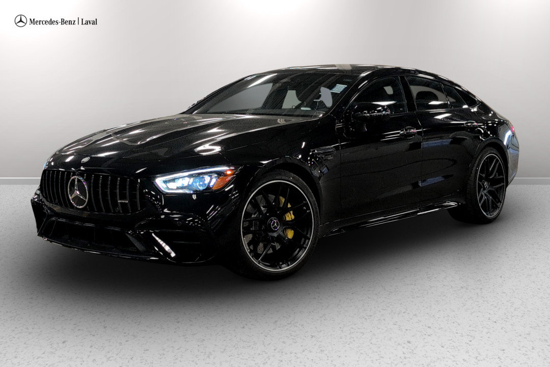 Obsidian Black Metallic 2026 Mercedes-Benz AMG GT Coupe All-Wheel Drive Automatic