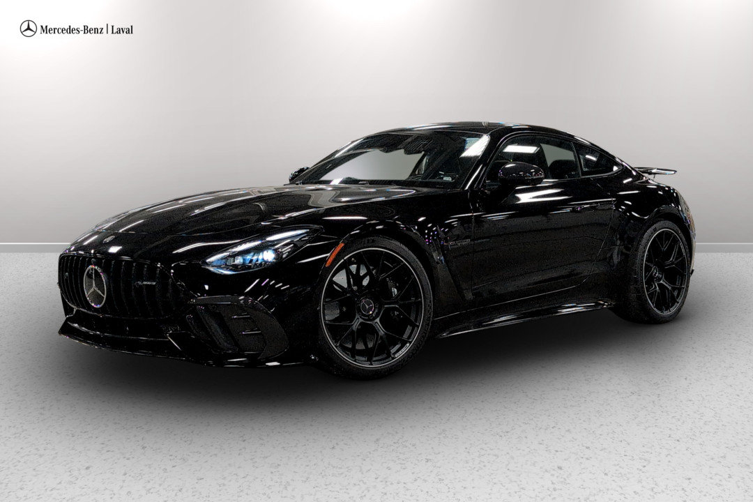 Obsidian Black Metallic 2026 Mercedes-Benz AMG GT Coupe All-Wheel Drive Automatic
