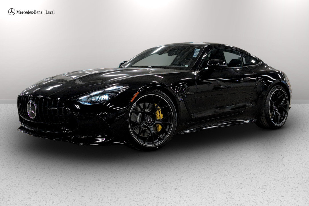 Obsidian Black Metallic 2026 Mercedes-Benz AMG GT Coupe All-Wheel Drive Automatic