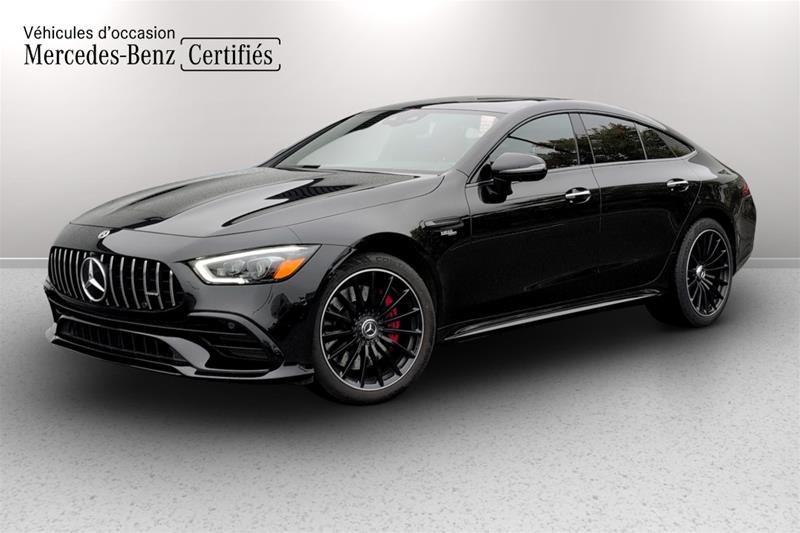 Obsidian Black Metallic 2023 Mercedes-Benz AMG GT Coupe All-Wheel Drive Automatic