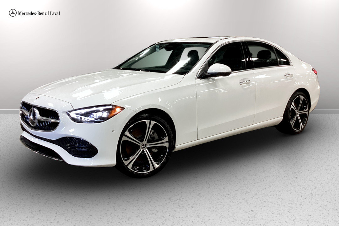 Polar White 2026 Mercedes-Benz C-Class Sedan Rear-Wheel Drive Automatic
