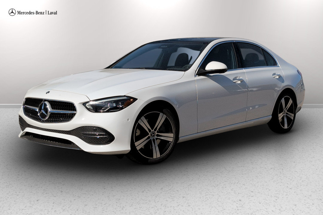 Polar White 2026 Mercedes-Benz C-Class Sedan All-Wheel Drive Automatic