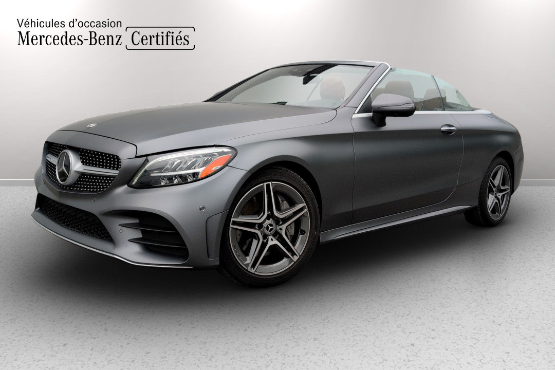 Gray (MANUFAKTUR Selenite Grey MAGNO) 2023 Mercedes-Benz C-Class Sedan All-Wheel Drive Automatic