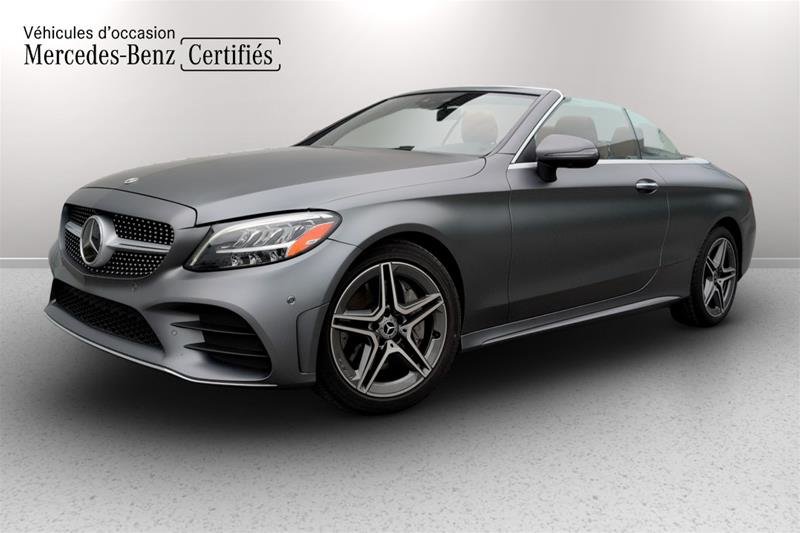 Gray (MANUFAKTUR Selenite Grey MAGNO) 2023 Mercedes-Benz C-Class Sedan All-Wheel Drive Automatic