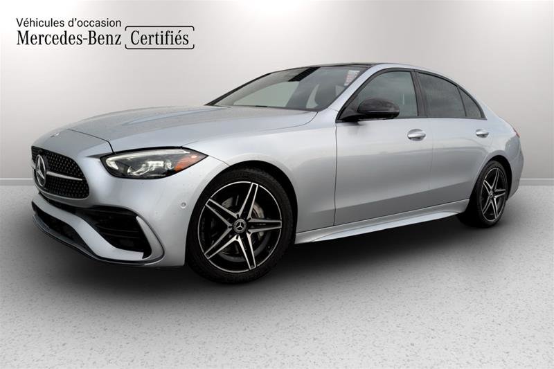 High Tech Silver Metallic 2023 Mercedes-Benz C-Class Sedan All-Wheel Drive Automatic