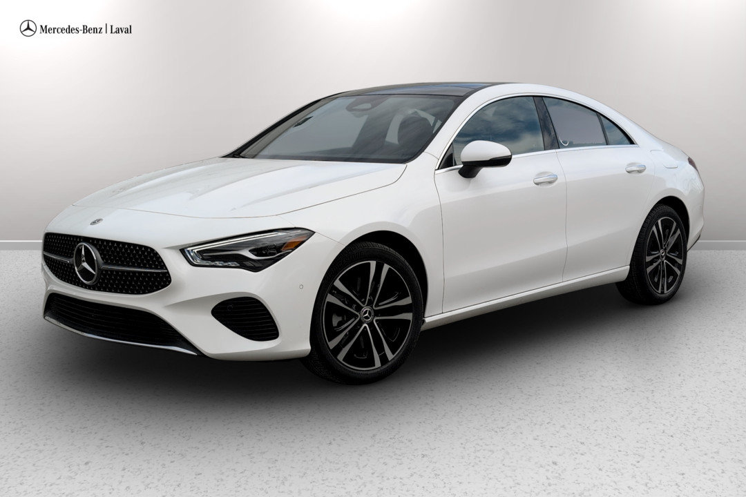 Polar White 2026 Mercedes-Benz CLA Coupe All-Wheel Drive Automatic