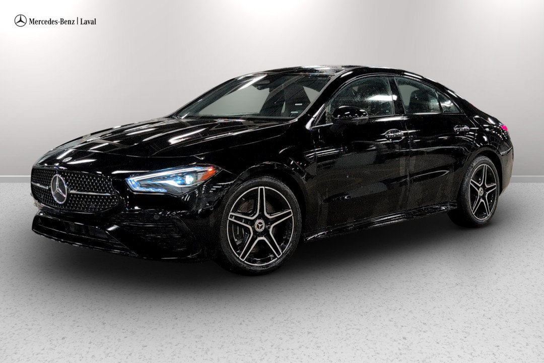 Night Black 2026 Mercedes-Benz CLA Coupe All-Wheel Drive Automatic
