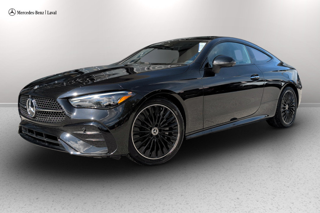 Obsidian Black Metallic 2026 Mercedes-Benz CLE Coupe All-Wheel Drive Automatic