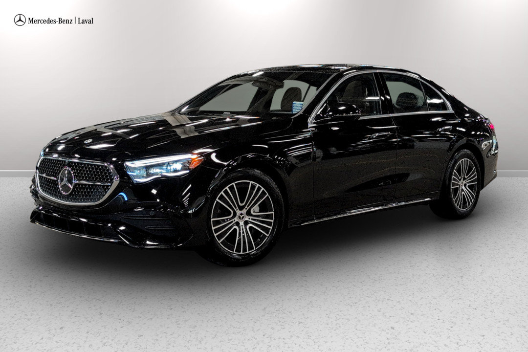 Obsidian Black Metallic 2027 Mercedes-Benz E-Class Sedan All-Wheel Drive Automatic
