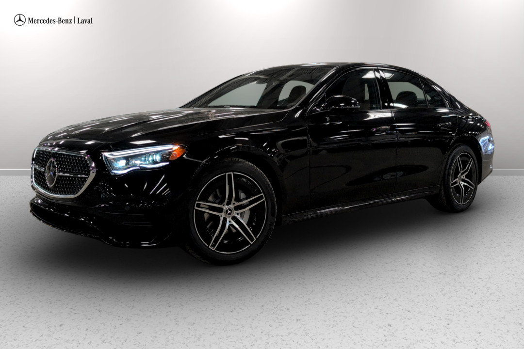 Obsidian Black Metallic 2027 Mercedes-Benz E-Class Sedan All-Wheel Drive Automatic