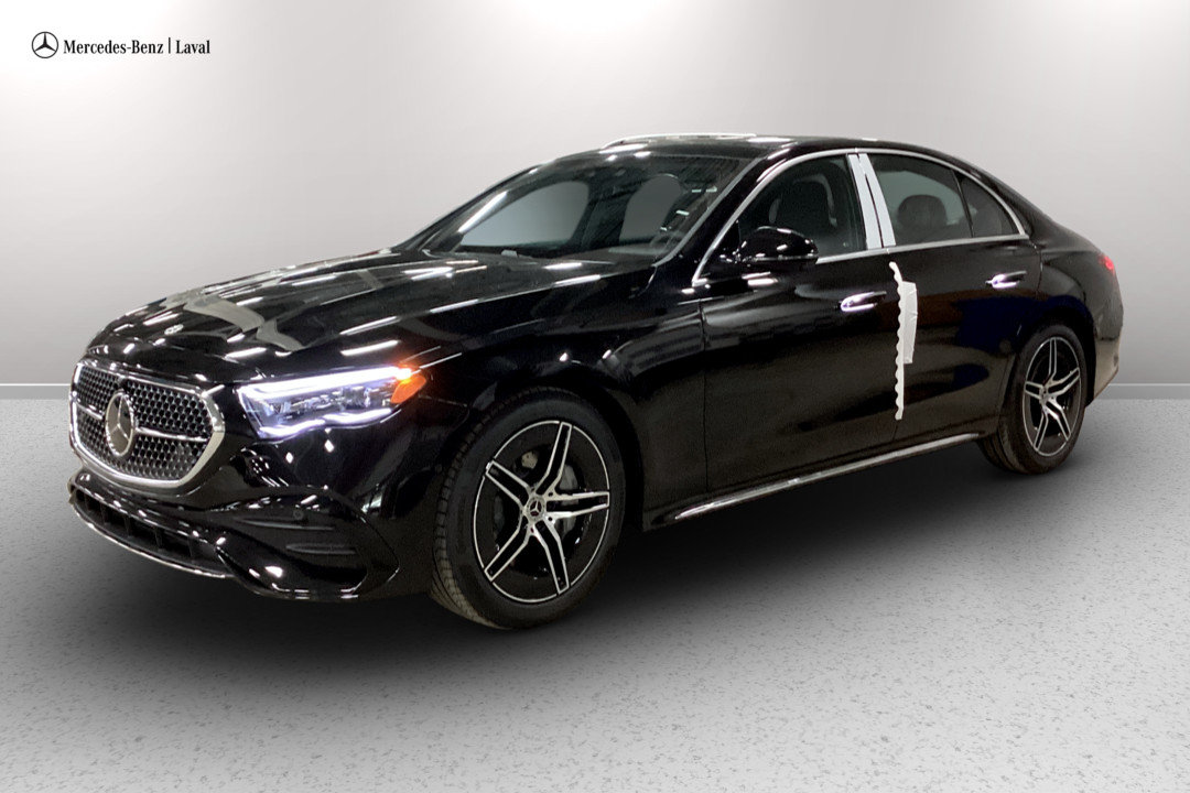 Obsidian Black Metallic 2027 Mercedes-Benz E-Class Sedan All-Wheel Drive Automatic
