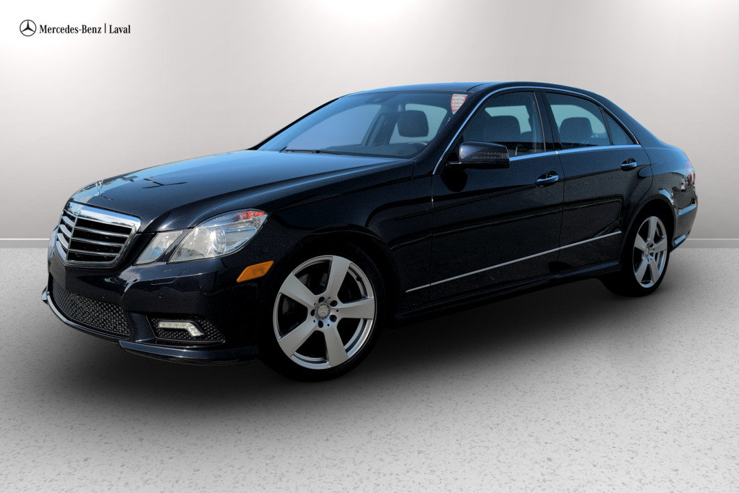 Blue (Bleu tanzanite métallisée) 2011 Mercedes-Benz E-Class Sedan  Automatic