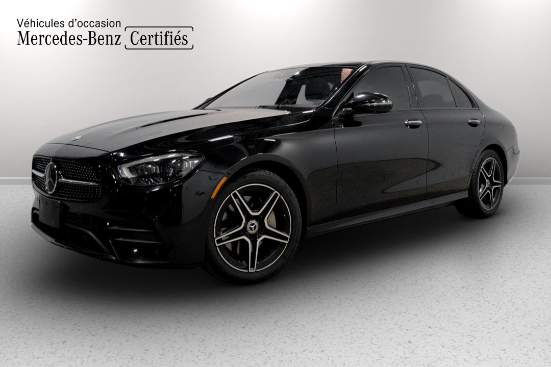 Black 2023 Mercedes-Benz E-Class Sedan All-Wheel Drive Automatic
